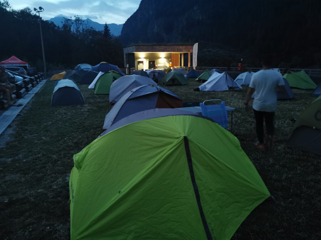 Campingplatz Le Houche, HexaTrek