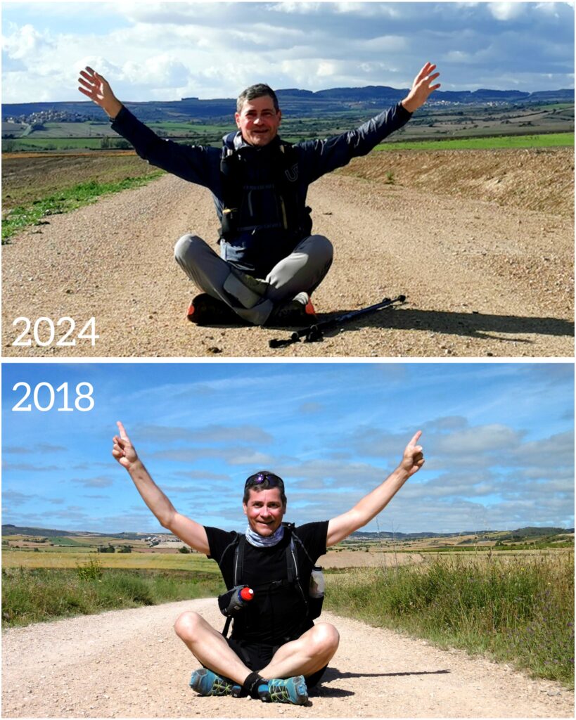 Camino 2018 versus 2024